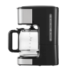 Multi-functional Programmable Coffee Maker-12-Cup Programmable Steeped Coffee Machine with Touch Screen.Features 4hour Insulated Steeped Coffee