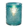 Amelia Embossed Full Size Fragrance Warmer, Teal