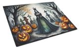 NEW Evil Queen Spooky Halloween Glass Cutting Board Decorative Tempered Glass Kitchen Cutting and Serving Board Large Size Chopping Board
