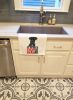 NEW Schnauzer Black #1 Kitchen Towel Set of 2 White Dish Towels Decorative Bathroom Hand towel for Hand, Face, Hair, Yoga, Tea, Dishcloth, 19 X 28"