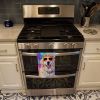 Great Pyrenees Hippie Dawg Kitchen Towel Dish Cloths Guest Hand Towel Decorative Bathroom Towel for Face,Tea, Dishcloth, Kitchen and Bath