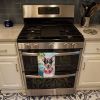 Rat Terrier Luau Kitchen Towel Dish Cloths Guest Hand Towel Decorative Bathroom Towel for Face,Tea, Dishcloth, Kitchen and Bath