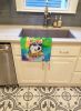 Siberian Husky Hippie Dawg Kitchen Towel Dish Cloths Guest Hand Towel Decorative Bathroom Towel for Face,Tea, Dishcloth, Kitchen and Bath