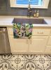 Alaskan Malamute Spring Garden Kitchen Towel Dish Cloths Guest Hand Towel Decorative Bathroom Towel for Face,Tea, Dishcloth, Kitchen and Bath
