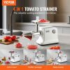 Electric Tomato Strainer, 700W Tomato Sauce Maker Machine, 5.5 LBS/Min Food Strainer and Sauce Maker
