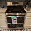 Bichon Frise Hippie Dawg Kitchen Towel Dish Cloths Guest Hand Towel Decorative Bathroom Towel for Face,Tea, Dishcloth, Kitchen and Bath