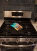 Golden Retriever Hippie Dawg Oven Mitt Heat Resistant Thick Oven Mitt for Hot Pans and Oven, Kitchen Mitt Protect Hands, Cooking Baking Glove