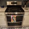 Yellow Labrador Hippie Dawg Kitchen Towel Dish Cloths Guest Hand Towel Decorative Bathroom Towel for Face,Tea, Dishcloth, Kitchen and Bath