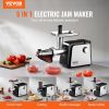 Electric Tomato Strainer, 500W Tomato Sauce Maker Machine, 4.9 LBS/Min Food Strainer and Sauce Maker