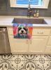 Old English Sheepdog Hippie Dawg Kitchen Towel Dish Cloths Guest Hand Towel Decorative Bathroom Towel for Face,Tea, Dishcloth, Kitchen and Bath