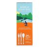 World Centric Assorted Corn Starch Flatware - Case Of 12 - 24 Count