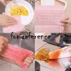 2 Rolls Kitchen Disposable Towels Dish Washcloth Kitchen Tissue Paper Towel Rolls, Orange