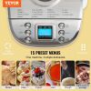 Bread Maker, 15-in-1 3LB Dough Machine, Nonstick Ceramic Pan Automatic Breadmaker with Gluten Free Setting, Whole Wheat Bread Making, Digital
