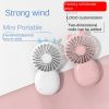 USB mini fan cartoon handheld fan portable desktop charging home electric fan gift